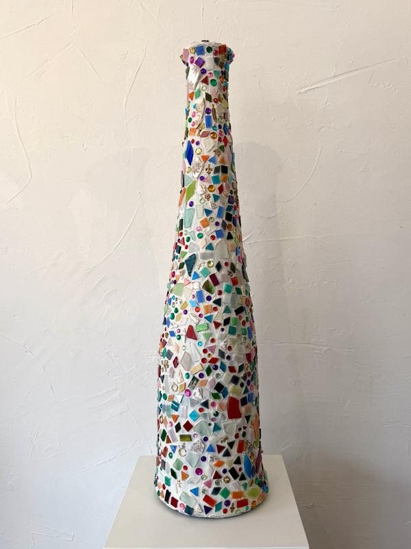 Summit Vase, Mosaic Sculpture